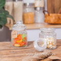 GLASS STORAGE JAR WITH AIRTIGHT LID